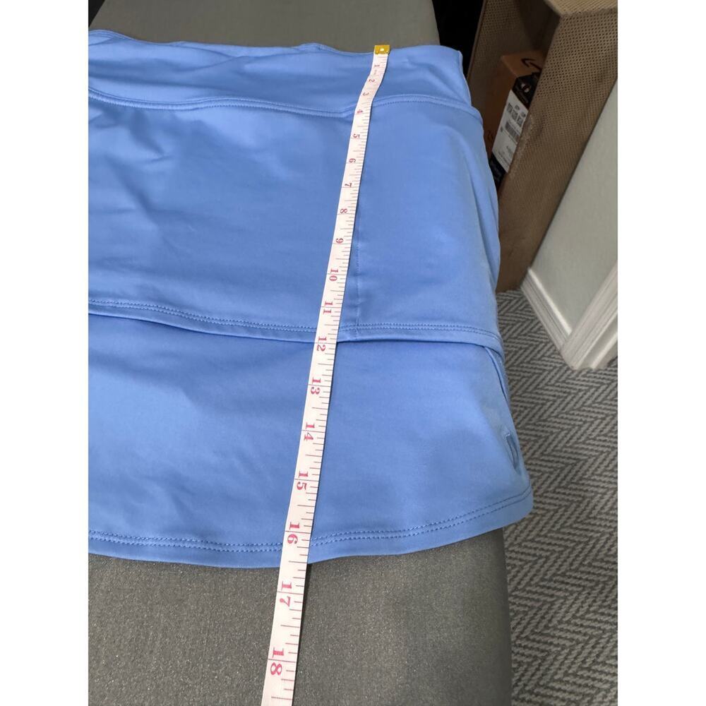 FootJoy FJ Skirt Women's Large Blue Performance Golf Skort Skirt Active Fitness - Picture 11 of 11